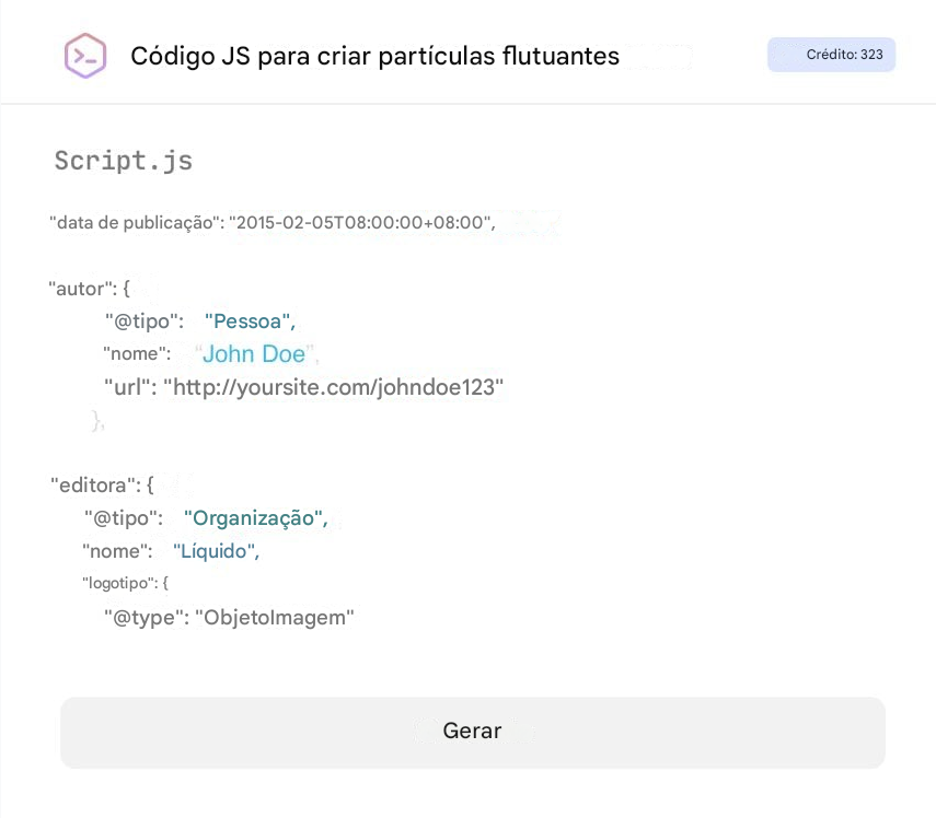 Corrigir. Melhorar. Gerar.